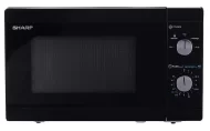 Cuptor cu microunde Sharp YC-MS01E-B, 20 l, 800 W, Mecanic, Negru